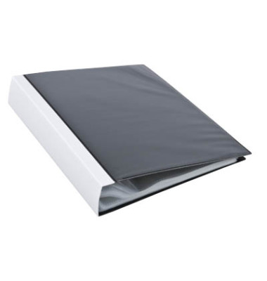 Sichtbuch 25819-30, schwarz, A4, mit 100 Hüllen, Polypropylen