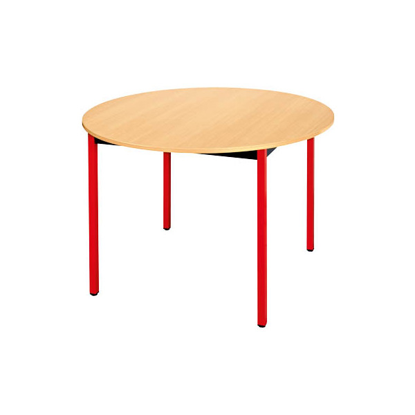 3700245510117 - Schreibtisch 110R0HR 65-130cm (H) 110x110cm (BxT) rund buche rot 3700245510117 SODEMATUB 3700245510117 - Schreibtisch 110R0HR 65-130cm (H) 110x110cm (BxT) rund buche rot 3700245510117 SODEMATUB