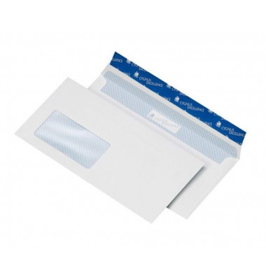 Briefumschlag Cygnus Excellence 30007246, Din Lang, mit Fenster, haftklebend, 100g, weiß
