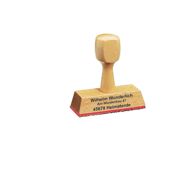 4044589170606 - Holzstempel bis zu 4 Zeilen 4044589170606 Head 4044589170606 - Holzstempel bis zu 4 Zeilen 4044589170606 Head