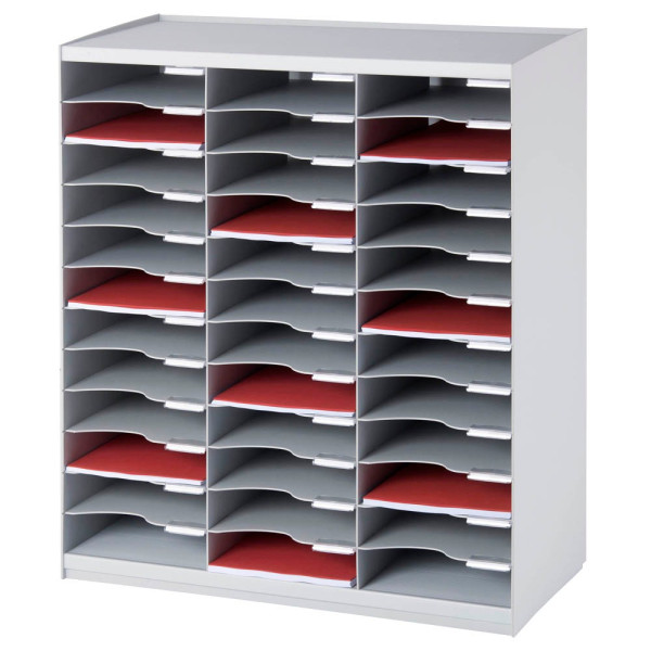 3660141203530 - Paperflow Modulodoc Sortiersystem DIN A4 PS (Polystyrol) Grau 674 x 308 x 791 cm