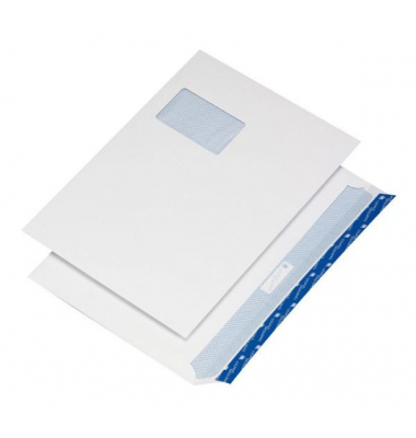 Versandtaschen Cygnus Excellence 30007248, lange Seite offen, C4, mit Fenster, haftklebend, 120g, hochweiß
