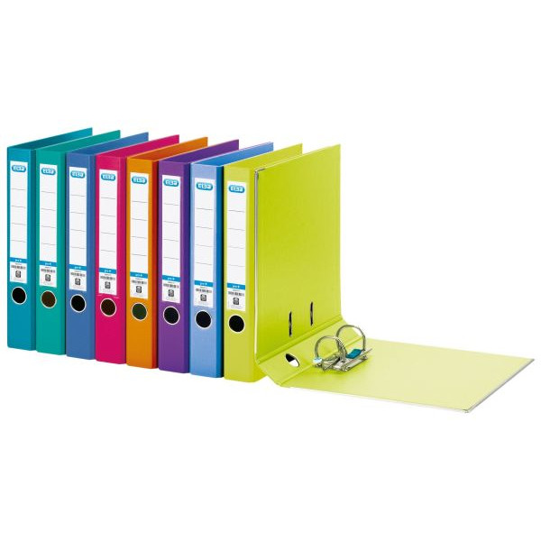 10 Stück Elba Ordner Smart 10468 100202165, A4 80mm breit PP vollfarbig grau 4002030138919 Elba