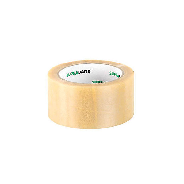 4255704301571 - Packband SUPRABAND 100030 50mm x 66m PVC leise abrollbar transparent 4255704301571 66 Meter