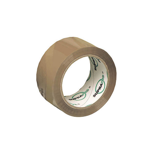 4255704300109 - Packband SUPRAPRO 100172 50mm x 66m PP leise abrollbar braun 4255704300109 66 Meter
