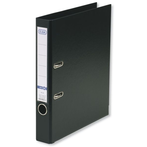 10 Stück Elba Ordner Smart Pro Plus 10464 100202102, A4 50mm schmal PP vollfarbig schwarz 4002030139367 Elba