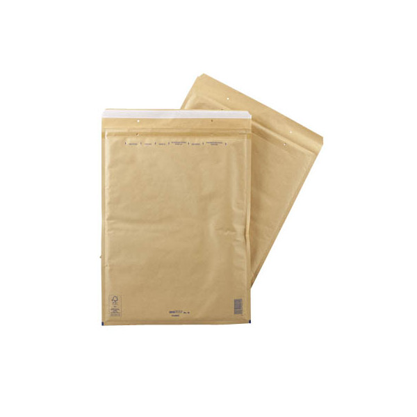 4009445011004 - Luftpolstertaschen AROFOL Gr10 K | 370x480+50mm Classic No 10 2FVAF000010 innen 350x470mm haftklebend + Lochung für Klammer 50 Stück