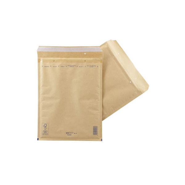 4009445010731 - Luftpolstertaschen 8 H Classic No 8 2FVAF000008 innen 270x360mm haftklebend + Lochung für Klammer braun 4009445010731 aroFO 100 Stück