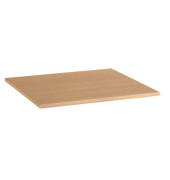 Tischplatte 25-PL88RH buche quadratisch 80x80 cm (BxT)