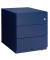 Rollcontainer Note NWA59M7SSS839 Metall oxfordblau, 3 normale Schubladen, abschließbar