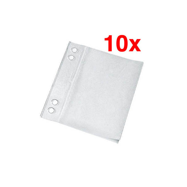 4000225200601 - Abheftstreifen Doppelheftfix 2006 050 6x10cm (BxL) Kunststoff mit Kunststoffdeckleiste transparent 4000225200601 10 Stück