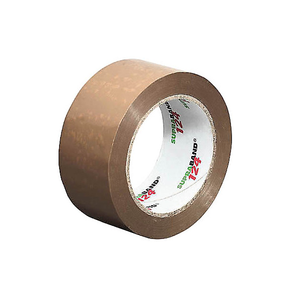 4255704301564 - Packband SUPRABAND 124 100008 50mm x 66m PVC leise abrollbar braun 4255704301564 66 Meter