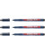 Fineliner-Set 1800 profipen, 1800-3S, nachtblau (Schreibfarbe: schwarz), 0,1+0,3+0,5mm