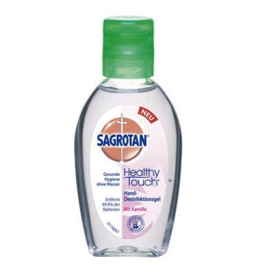 Handdesinfektion/Handdekontamination 3063369 Healthy Touch, Kamille & Lotus, 50 ml, Flasche