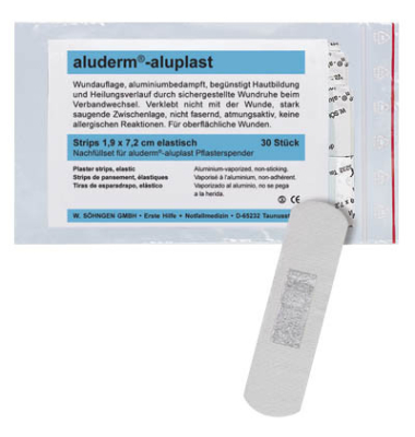 Pflaster-Nachf&uuml;llset 1009911, 30 St&uuml;ck, 1,9x7,2cm (BxL), wei&szlig;
