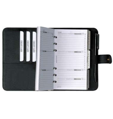 Systemplaner Standard Lederimitat für Format A6