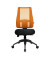 Bürodrehstuhl Lady Sitness Deluxe ohne Armlehnen orange