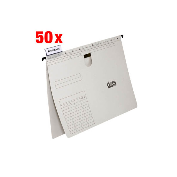 4250073705593 - Hängehefter Dots Hängehefter grau 50St kaufmännische Heftung lichtgrau 4250073705593 - Hängehefter Dots Hängehefter grau 50St kaufmännische Heftung lichtgrau
