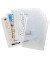 Prospekthüllen 45140207 Standard, A4 transparent genarbt, oben offen, 0,05mm
