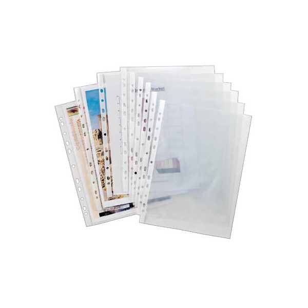 4260007360767 - Prospekthüllen 45140207 A4 transparent genarbt oben offen 005mm 4260007360767 100 Stück 4260007360767 - Prospekthüllen 45140207 A4 transparent genarbt oben offen 005mm 4260007360767 100 Stück