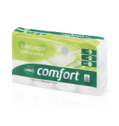 Toilettenpapier 037068 Comfort 100% recycling 3-lagig 8 Rollen