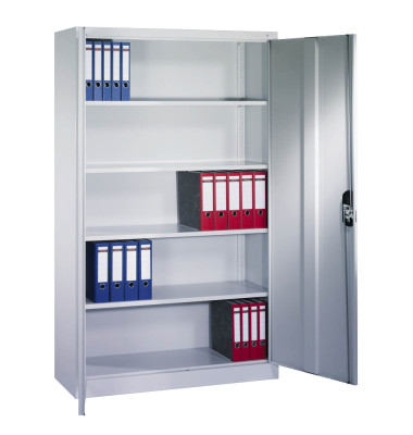 Aktenschrank 9460-000, Stahl abschließbar, 5 OH, 120 x 195 x 40 cm, lichtgrau Aktenschrank 9460-000, Stahl abschließbar, 5 OH, 120 x 195 x 40 cm, lichtgrau