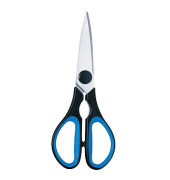 Haushaltsschere Soft-Cut, Edelstahl, rostfrei, 21,5cm, schwarz-blau