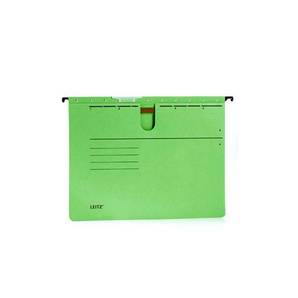 4002432332199 - AKTION LEITZ Hängehefter ALPHA® 1984 Karton grün DIN A4 1x kaufmännische Heftung 5 St mit Prämie nach Registrierung