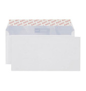 Briefumschläge Premium Din Lang+ ohne Fenster haftklebend 80g hochweiß 500 Stück