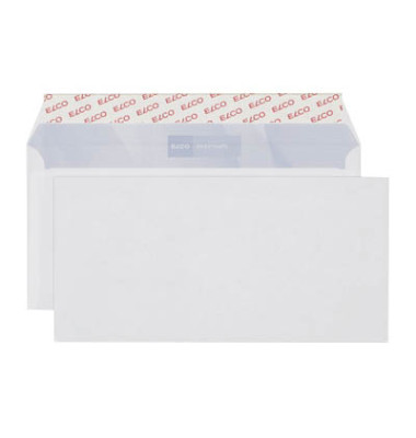 Briefumschlag Premium 30782, Din Lang+ (C6/5), ohne Fenster, haftklebend, 80g, weiß