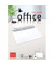 Briefumschlag Office 74492.12 B6 ohne Fenster haftklebend 100g ohne Fenster weiß