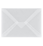 Designbriefumschlag DU230, C5, nassklebend, 100g, transparent