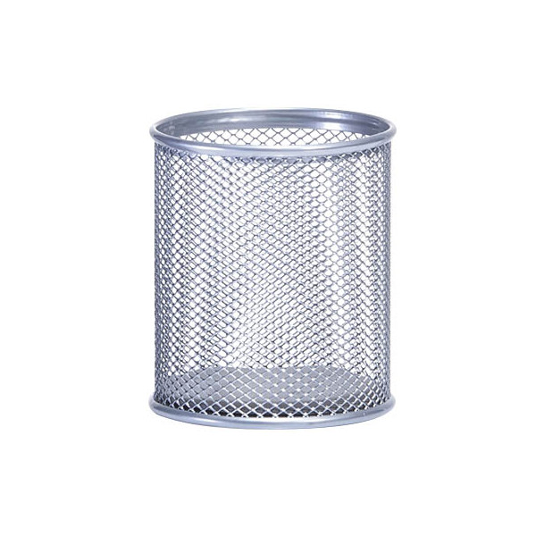 4003368177038 - Stiftehalter Meshline alufarben Metall lackiert 83 x 83 x 95 cm 4003368177038 - Stiftehalter Meshline alufarben Metall lackiert 83 x 83 x 95 cm
