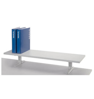 Bildschirmaufsatz MAULboard Stehmodell lichtgrau 120,0 cm breit Bildschirmaufsatz MAULboard Stehmodell lichtgrau 120,0 cm breit