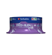 DVD-Rohlinge 43757 DVD+R, 8,5 GB, Spindel 