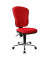 Bürostuhl Steel Point 80, rot / chrom, bis 110kg