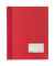 Schnellhefter DURALUX 979268003, A4 überbreit, rot, Kunststoff, Vorderdeckel opak