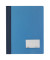 Schnellhefter DURALUX 979268006, A4 überbreit, blau, Kunststoff, Vorderdeckel opak
