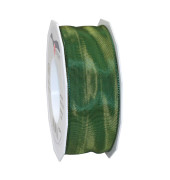 Geschenkband LYON 4644025-355, 40mm x 25m, moosgrün