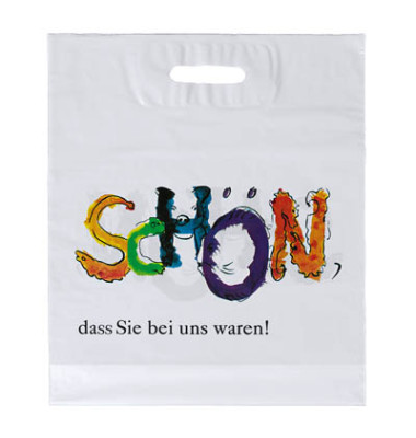 Tragetaschen Topcraft Multilast 38,0 x 45,0 cm mit Aufdruck SCHÖN, dass Sie bei uns waren! Tragetaschen Topcraft Multilast 38,0 x 45,0 cm mit Aufdruck SCHÖN, dass Sie bei uns waren!