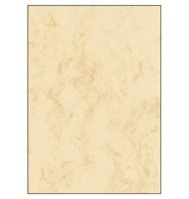 Motivpapier DP181 A4 90g beige marmoriert