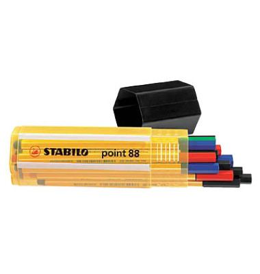 Fineliner point 88 farbsortiert Fineliner point 88 farbsortiert