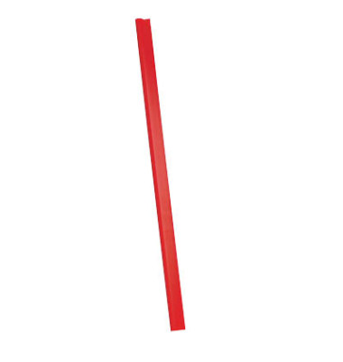 Klemmschienen 2930 03, A4 rot, für ca. 30 Blatt, Kunststoff