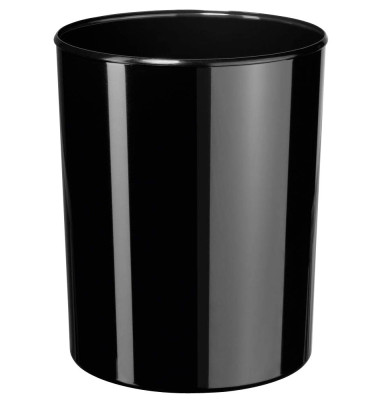 Papierkorb Elegance i-Line 18130-13, 13 Liter, rund, schwarz