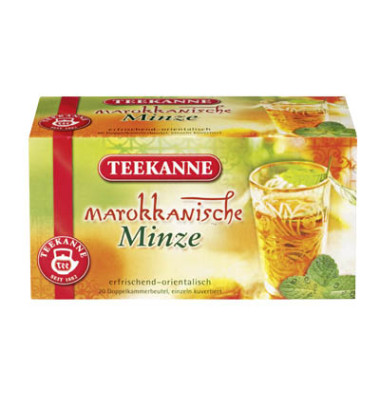 Tee L&auml;ndertee 907841005, Marokkanische Minze, Pfefferminze, Beutel