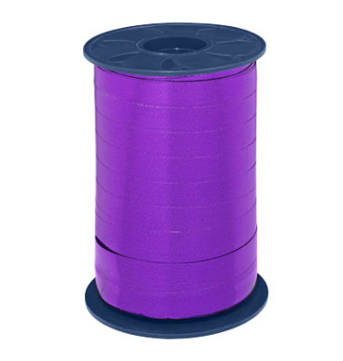 Geschenkband MEXICO 2858-610, 10mm x 250m, lila metallic Geschenkband MEXICO 2858-610, 10mm x 250m, lila metallic