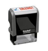 Textstempel ERLEDIGT