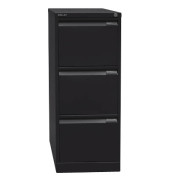 H&auml;ngeregistraturschrank 3633633 Office, schwarz, 3 Schubladen, 1-bahnig