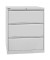 H&auml;ngeregistraturschrank DF3645 Office, lichtgrau, 3 Schubladen, 2-bahnig