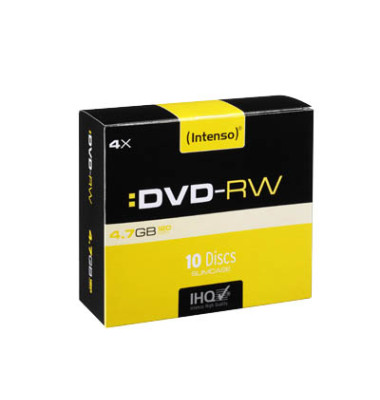 DVD-Rohlinge 4201632 DVD-RW, wiederbeschreibbar, 4,7 GB, Slim Case 
